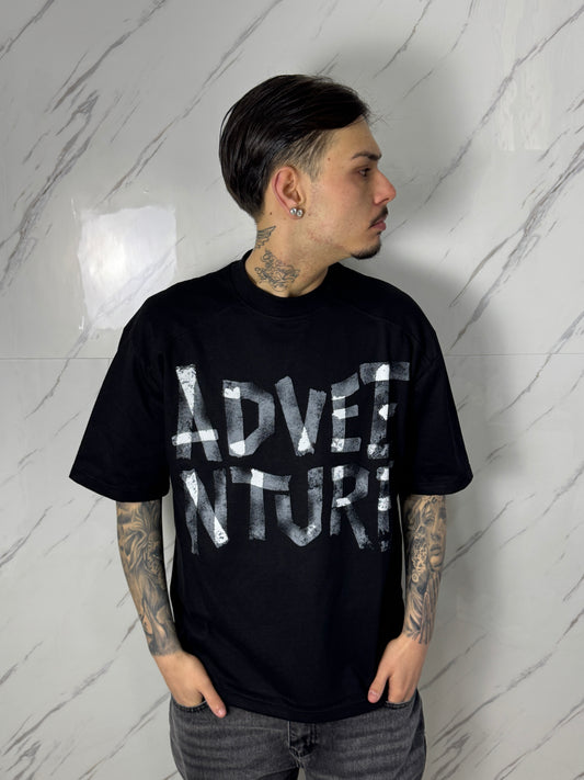 T-SHIRT ADVENTURE BLACK