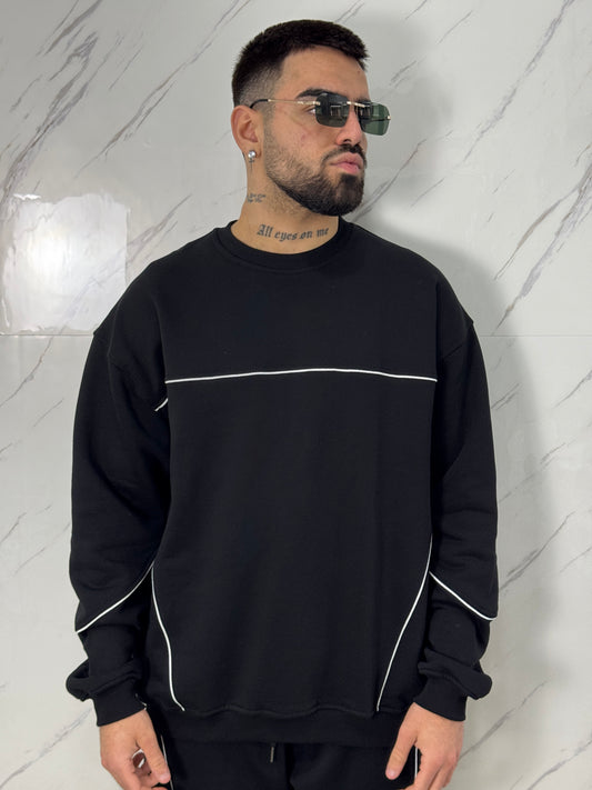 TRACKSUIT BUNKER PROFILO BLACK