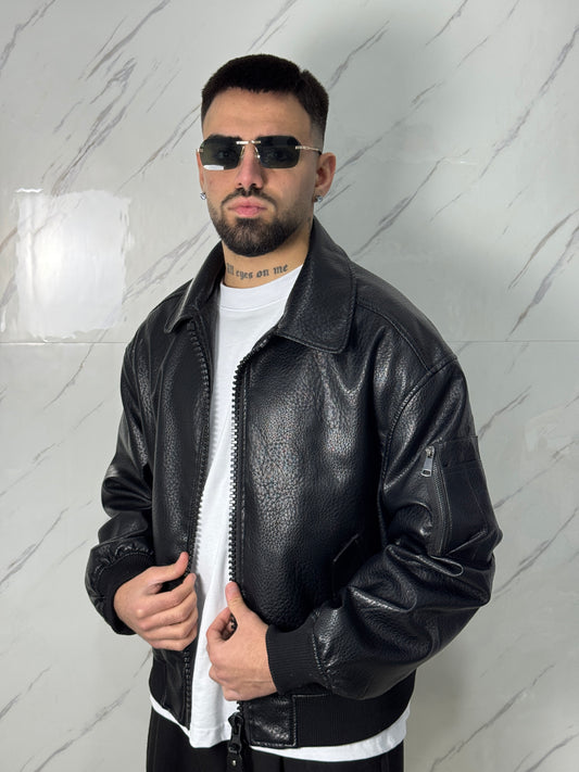 JACKET ZIPPONE BLACK