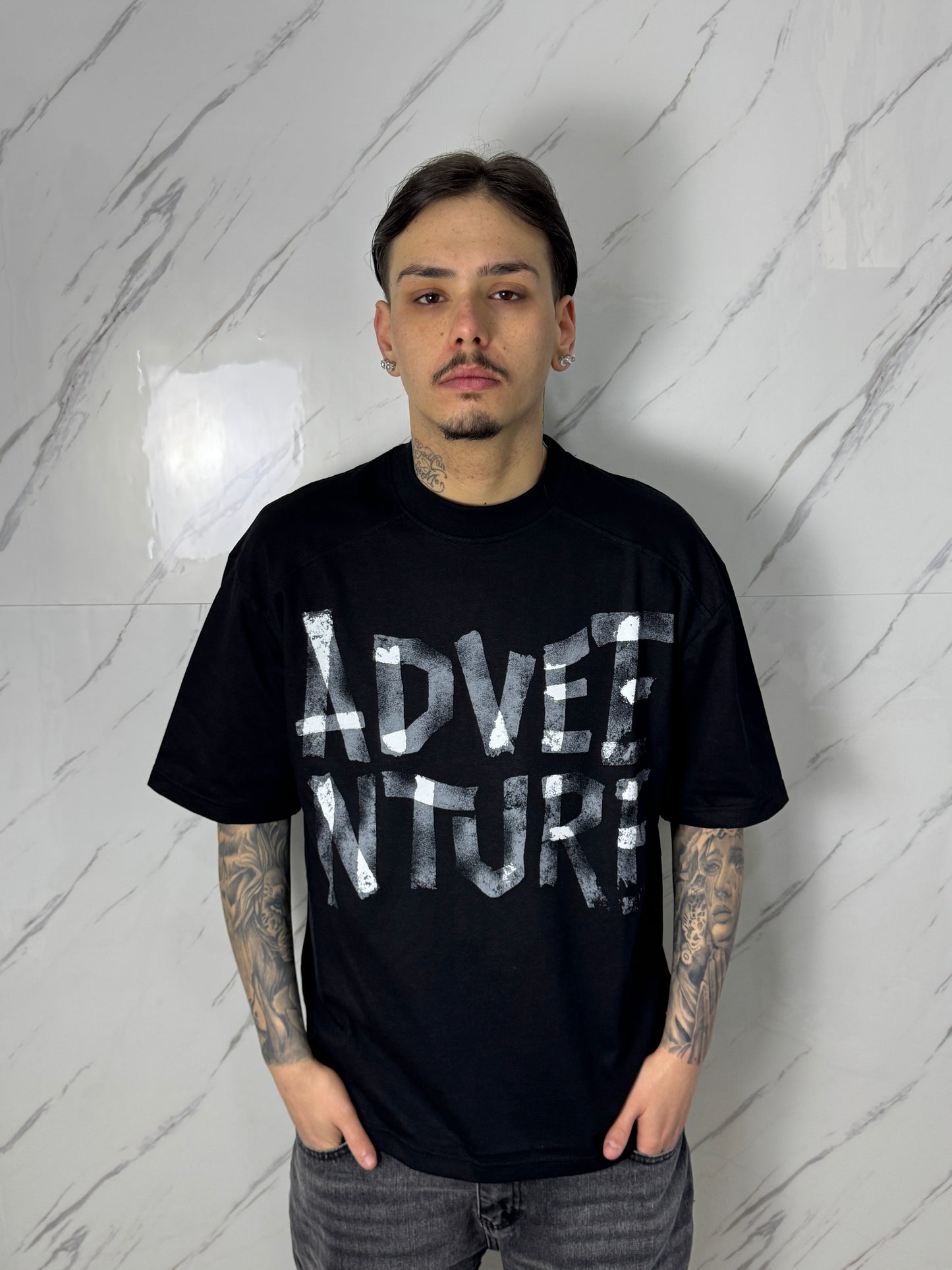 T-SHIRT ADVENTURE BLACK