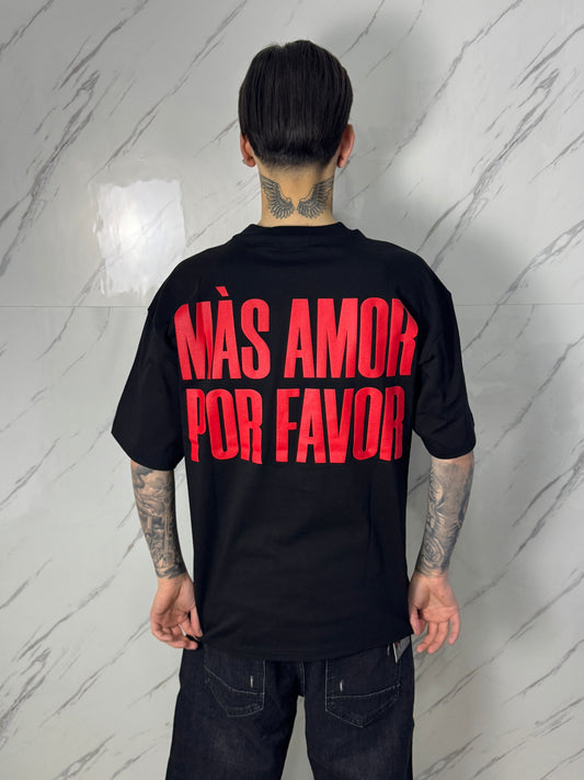 T-SHIRT MAS AMOR POR FAVOR