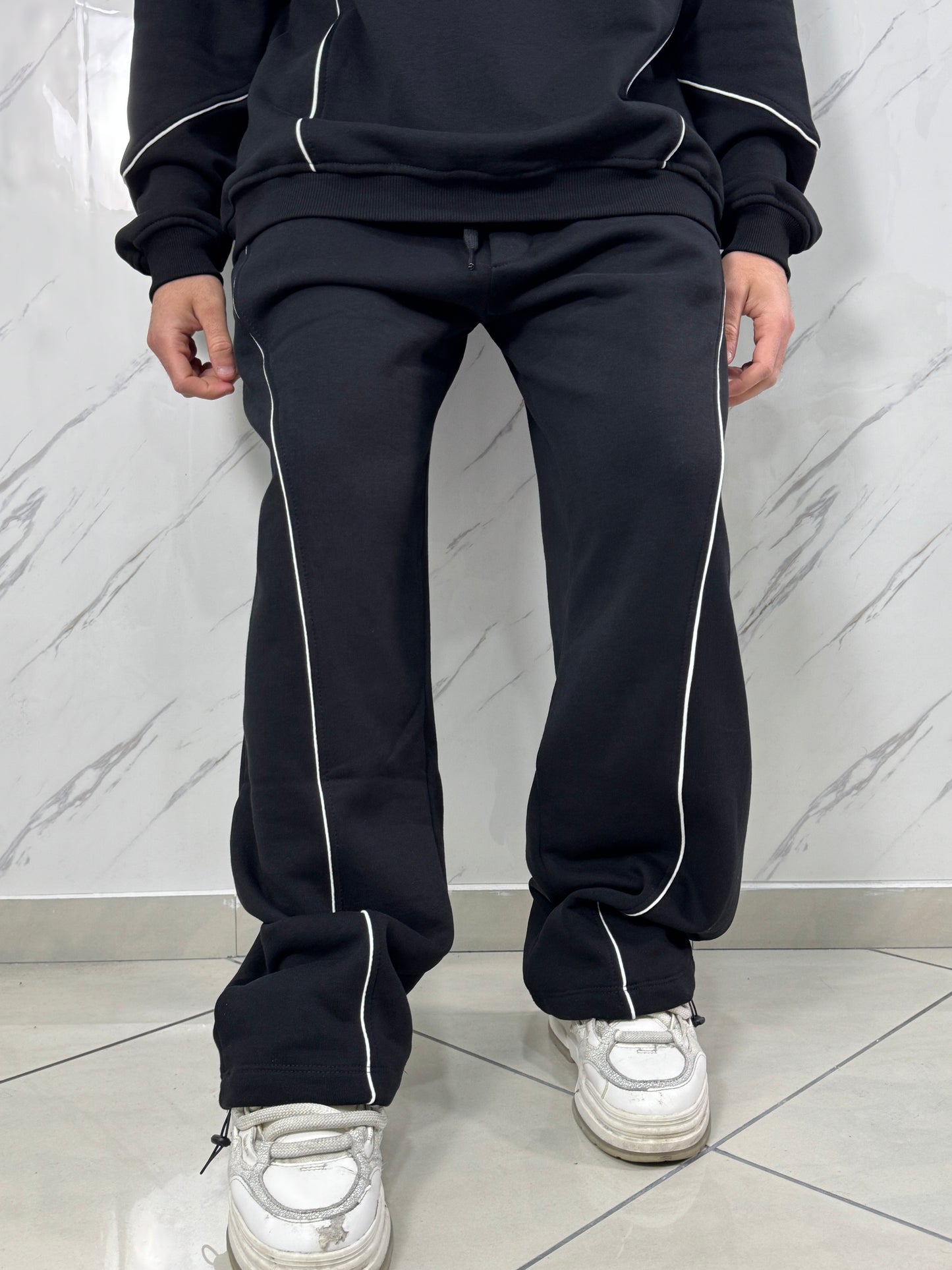 TRACKSUIT BUNKER PROFILO BLACK