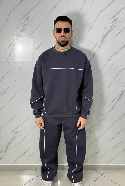 TRACKSUIT BUNKER PROFILO PIOMBO