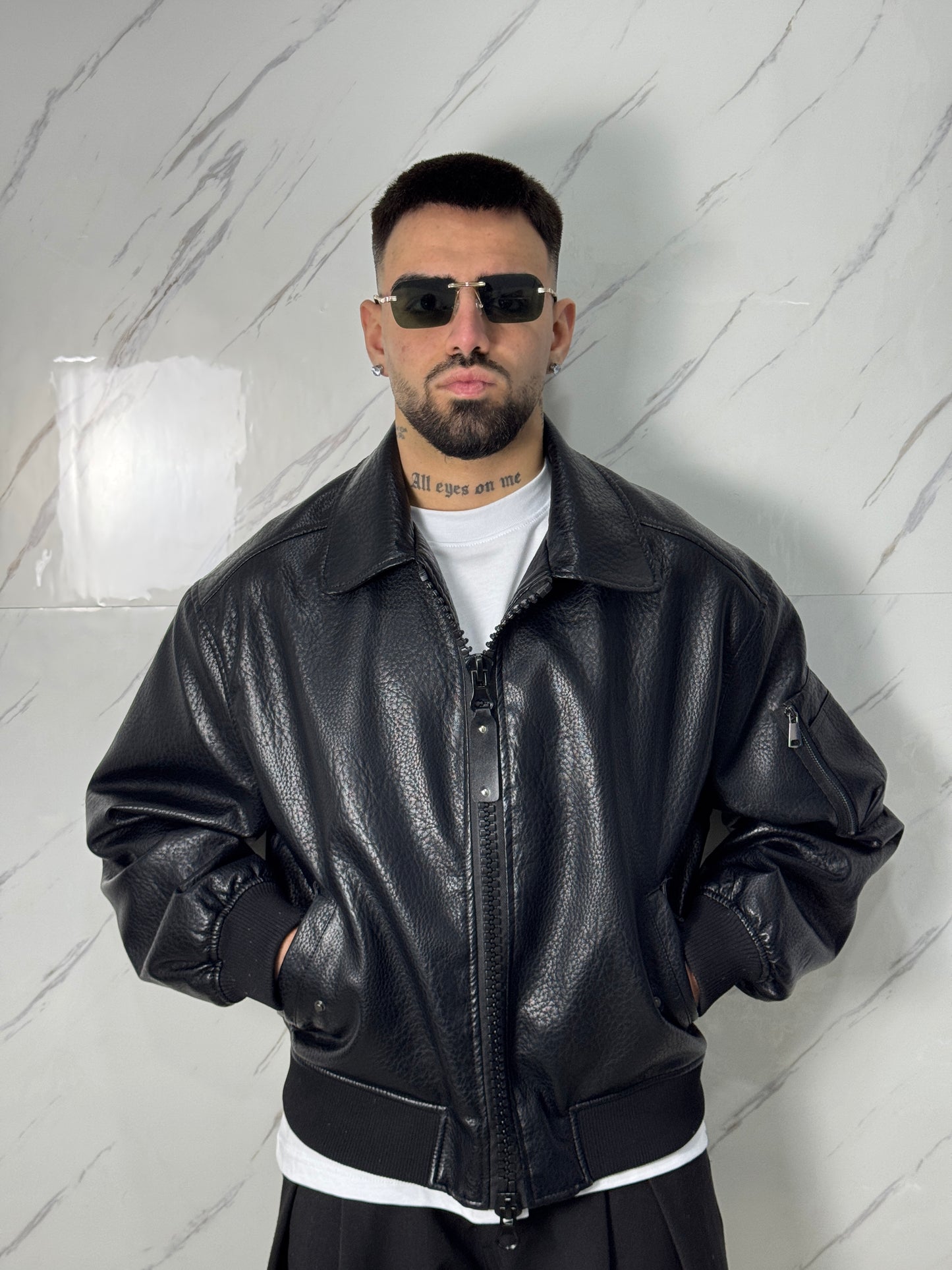 JACKET ZIPPONE BLACK