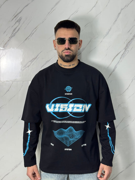 LONGSLEEVE VISION BLACK