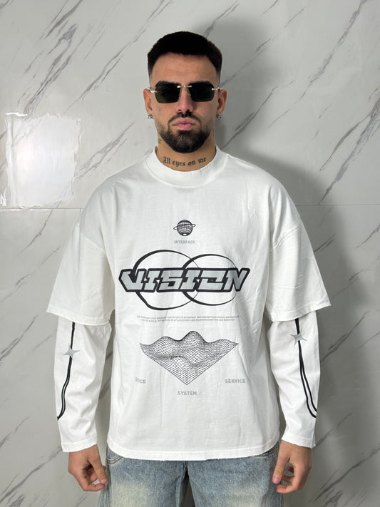 LONGSLEEVE VISION WHITE